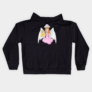 Hippie angel Kids Hoodie